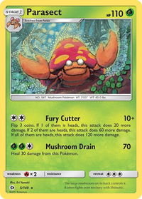 Parasect - SM Base Set (SM01) #5/149 - Rare Pokémon Trading Card