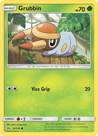 Grubbin - SM Base Set (SM01) #13/149 - Common Pokémon Trading Card