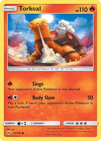 Torkoal - SM Base Set (SM01) #23/149 - Common Pokémon Trading Card