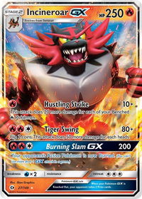 Incineroar GX - SM Base Set (SM01) #27/149 - Ultra Rare Pokémon Trading Card