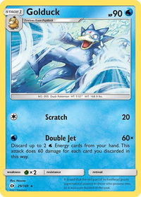 Golduck - SM Base Set (SM01) #29/149 - Rare Pokémon Trading Card