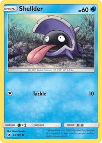 Shellder - SM Base Set (SM01) #33/149 - Common Pokémon Trading Card