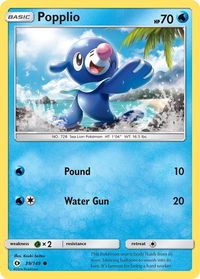 Popplio - SM Base Set (SM01) #39/149 - Common Pokémon Trading Card