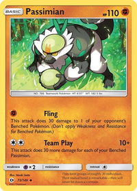 Passimian - SM Base Set (SM01) #73/149 - Uncommon Pokémon Trading Card