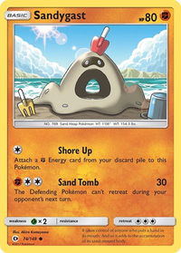 Sandygast - SM Base Set (SM01) #74/149 - Common Pokémon Trading Card