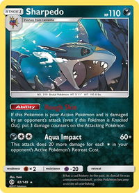 Sharpedo - SM Base Set (SM01) #82/149 - Holo Rare Pokémon Trading Card