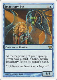 Imaginary Pet - 9th Edition (9ED) #82 - Rare Magic: The Gathering Trading Card