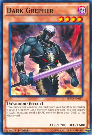 Dark Grepher trading card from Structure Deck: Pendulum Domination Dark Grepher - Structure Deck: Pendulum Domination YuGiOh trading card