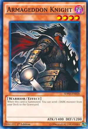 Armageddon Knight trading card from Structure Deck: Pendulum Domination Armageddon Knight - Structure Deck: Pendulum Domination YuGiOh trading card