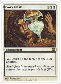 Ivory Mask - 9th Edition (9ED) #23 - Rare Magic: The Gathering Trading Card