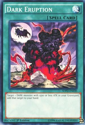Dark Eruption trading card from Structure Deck: Pendulum Domination Dark Eruption - Structure Deck: Pendulum Domination YuGiOh trading card