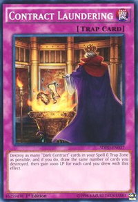 Contract Laundering - Structure Deck: Pendulum Domination (SDPD) #SDPD-EN037 - Common / Short Print YuGiOh Trading Card