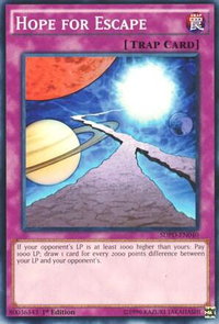 Hope for Escape - Structure Deck: Pendulum Domination (SDPD) #SDPD-EN040 - Common / Short Print YuGiOh Trading Card