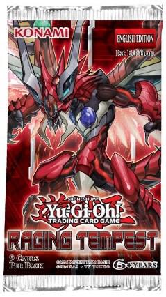 Raging Tempest Booster Pack - Raging Tempest YuGiOh trading card