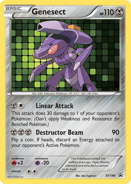 Genesect - XY196 - XY Promos Pokémon trading card