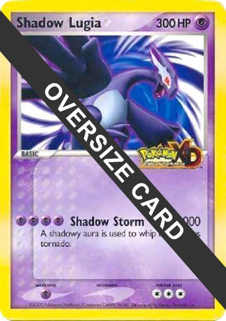 Shadow Lugia (Nintendo World Promo) - Jumbo Cards Pokémon trading card
