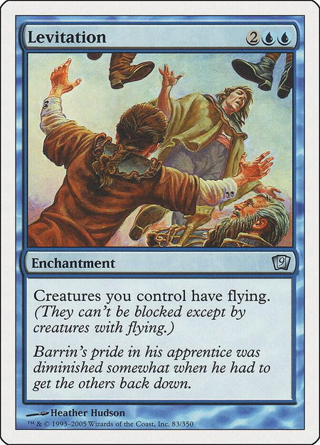 Levitation - 9th Edition Magic: The Gathering trading card