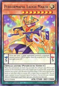 Performapal Laugh Maker - Raging Tempest (RATE) #RATE-EN004 - Rare YuGiOh Trading Card