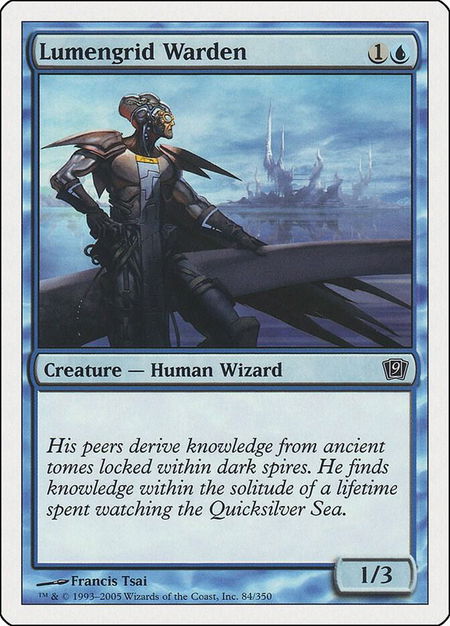 Lumengrid Warden - 9th Edition Magic: The Gathering trading card