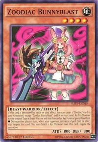 Zoodiac Bunnyblast - Raging Tempest (RATE) #RATE-EN015 - Common / Short Print YuGiOh Trading Card