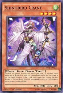 Shinobird Crane - Raging Tempest (RATE) #RATE-EN023 - Common / Short Print YuGiOh Trading Card