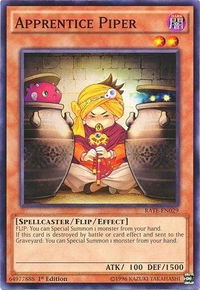 Apprentice Piper - Raging Tempest (RATE) #RATE-EN029 - Common / Short Print YuGiOh Trading Card