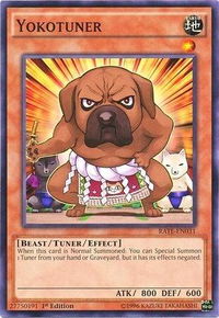Yokotuner - Raging Tempest (RATE) #RATE-EN031 - Common / Short Print YuGiOh Trading Card