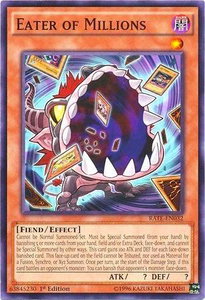 Eater of Millions - Raging Tempest (RATE) #RATE-EN032 - Common / Short Print YuGiOh Trading Card