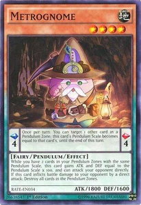 Metrognome - Raging Tempest (RATE) #RATE-EN034 - Common / Short Print YuGiOh Trading Card