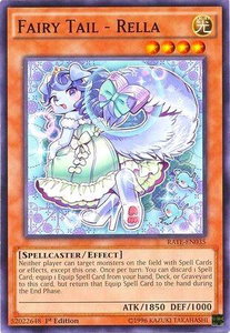 Fairy Tail - Rella - Raging Tempest (RATE) #RATE-EN035 - Common / Short Print YuGiOh Trading Card