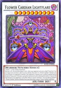 Flower Cardian Lightflare - Raging Tempest (RATE) #RATE-EN045 - Rare YuGiOh Trading Card