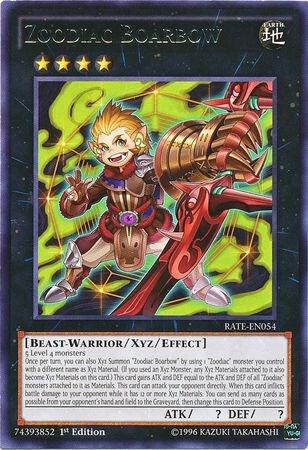 Zoodiac Boarbow - Raging Tempest YuGiOh trading card