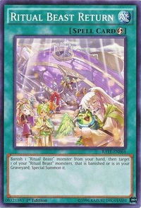 Ritual Beast Return - Raging Tempest (RATE) #RATE-EN064 - Common / Short Print YuGiOh Trading Card