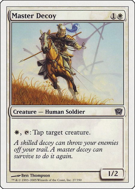 Master Decoy - 9th Edition Magic: The Gathering trading card