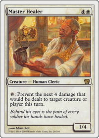 Master Healer - 9th Edition (9ED) #28 - Rare Magic: The Gathering Trading Card