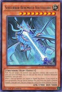 Subterror Behemoth Voltelluric - Raging Tempest (RATE) #RATE-EN084 - Rare YuGiOh Trading Card