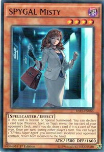 SPYGAL Misty - Raging Tempest (RATE) #RATE-EN086 - Ultra Rare YuGiOh Trading Card