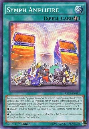 Symph Amplifire trading card from Raging Tempest Symph Amplifire - Raging Tempest YuGiOh trading card