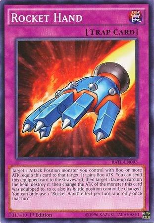 Rocket Hand - Raging Tempest YuGiOh trading card