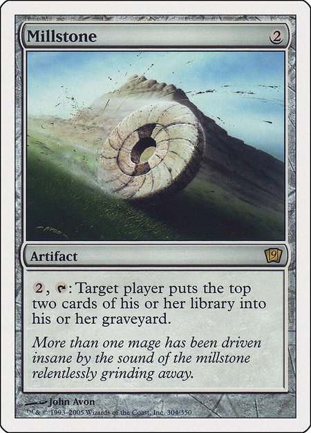 Millstone - 9th Edition Magic: The Gathering trading card