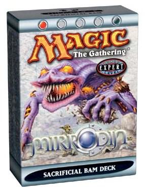 Mirrodin Theme Deck - Sacrificial Bam trading card from Mirrodin Mirrodin Theme Deck - Sacrificial Bam - Mirrodin Magic: The Gathering trading card