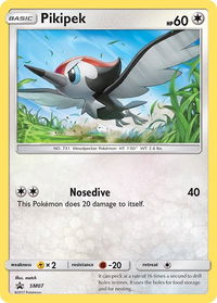 Pikipek - SM07 - SM Promos (SMP) #SM07 - Promo Pokémon Trading Card