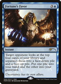 Fortune's Favor - FNM Promos (FNM) #2 - Promo Magic: The Gathering Trading Card