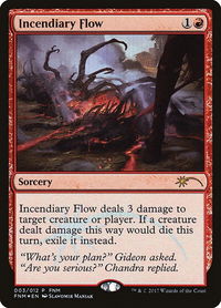 Incendiary Flow - FNM Promos (FNM) #3 - Promo Magic: The Gathering Trading Card