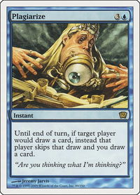 Plagiarize - 9th Edition (9ED) #89 - Rare Magic: The Gathering Trading Card