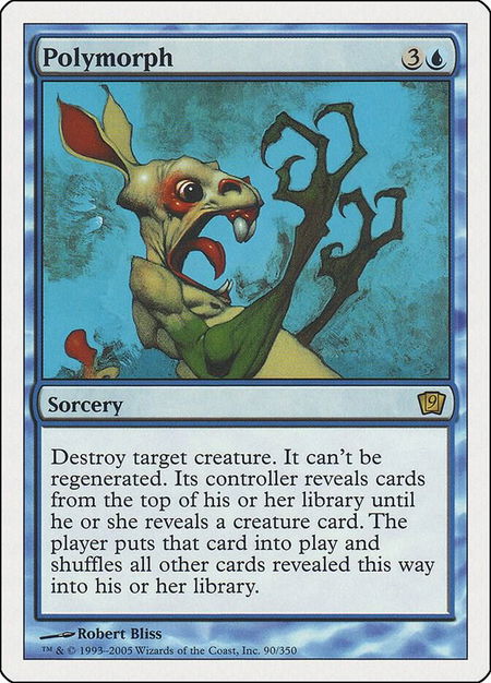 Polymorph - 9th Edition Magic: The Gathering trading card