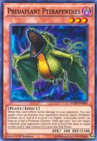 Predaplant Pterapenthes - Fusion Enforcers (FUEN) #FUEN-EN003 - Super Rare YuGiOh Trading Card