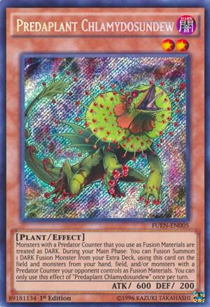 Predaplant Chlamydosundew - Fusion Enforcers YuGiOh trading card