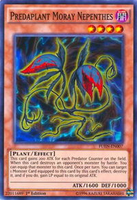Predaplant Moray Nepenthes - Fusion Enforcers (FUEN) #FUEN-EN007 - Super Rare YuGiOh Trading Card