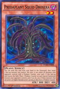Predaplant Squid Drosera - Fusion Enforcers (FUEN) #FUEN-EN008 - Super Rare YuGiOh Trading Card